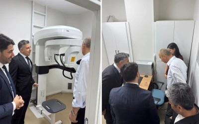 Vali Canalp, Batman Ağız ve Diş Sağlığı Hastanesinde İncelemelerde Bulundu