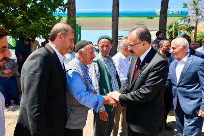 Vali Kızılkaya'dan, Belediye Başkanı Necat Cellek'in ailesine taziye ziyareti