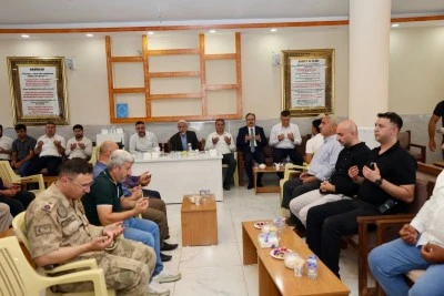 Vali Kızılkaya'dan Kurtalan'da Taziye Ziyareti