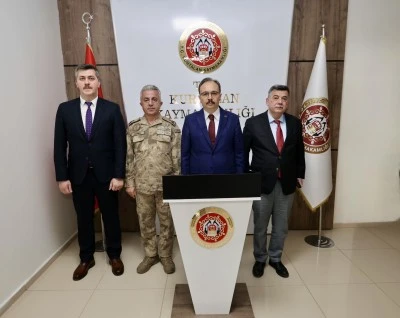 Vali Kızılkaya&rsquo;dan Kurtalan Kaymakamlığı&rsquo;na Ziyaret