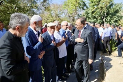 Vali Kızılkaya, Tillo’daki Cenaze Törenine Katıldı