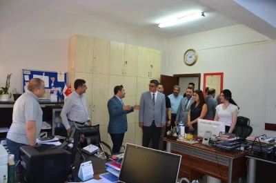 Vali Yardımcısı Bozkurtoğlu’ndan İl Sağlık Müdürlüğü’ne Ziyaret