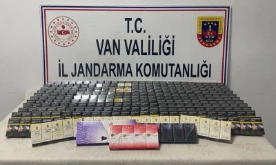 Van'da 1859 paket kaçak sigara ele geçirildi