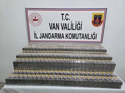 Van'da 2 bin 470 paket kaçak sigara ele geçirildi