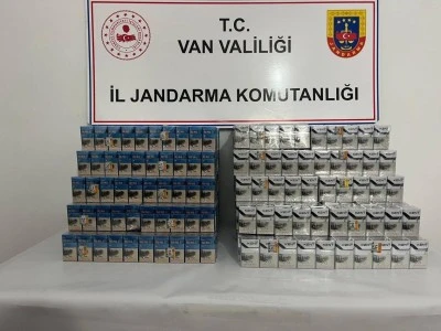 Van'da 5 bin 527 paket kaçak sigara ele geçirildi