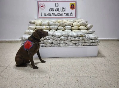 Van'da 60 kilogram uyuşturucu ele geçirildi