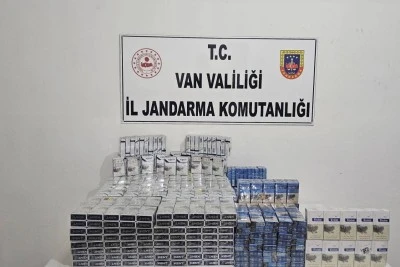 Van'da gümrük kaçağı sigara ele geçirildi