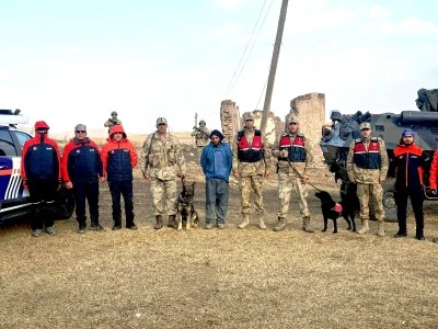 Van'da kaybolan kişi jandarma ekiplerince bulundu