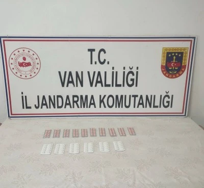 Van'da uyuşturucu hapla yakalanan İran uyruklu şüpheli tutuklandı
