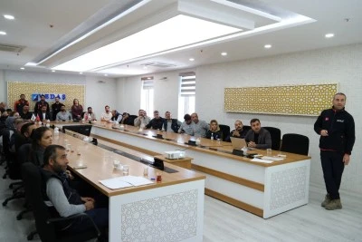 Van'da VEDAŞ personeline afet ve acil durum yönetimi eğitimi verildi