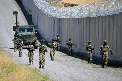 Van-İran sınırında inşa edilen güvenlik duvarının 204 kilometresi tamamlandı