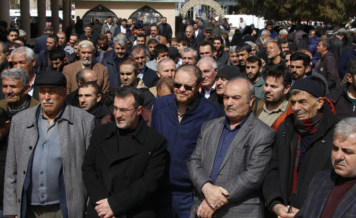 Van'da İsrail'in Gazze'ye yönelik saldırıları protesto edildi