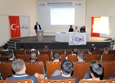 VASKİ sayaç okuma personeline mesleki gelişim eğitimi verildi
