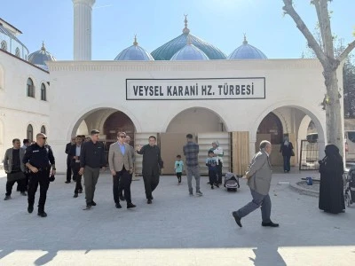 Veysel Karani Türbesi’nde Çalışmalarda Sona Doğru