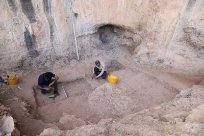 Yaşamın ilk izlerinin araştırıldığı mağarada Paleolitik Çağ'a ait yeni buluntulara ulaşıldı