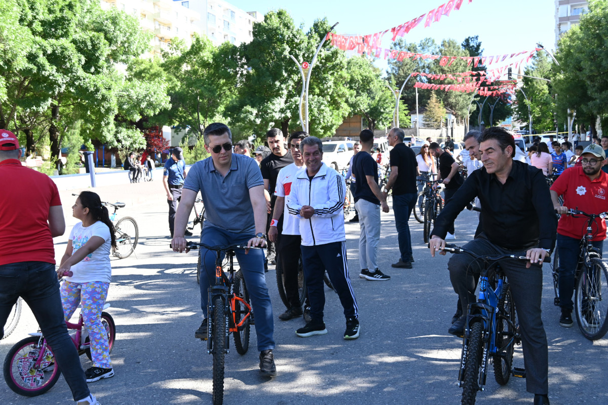 Kurtalan’da bisiklet turu düzenlendi